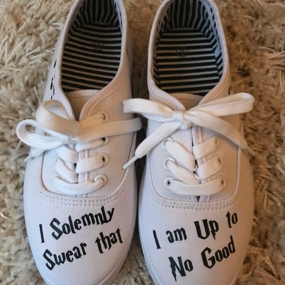 Handmade Harry Potter Shoes - Picture 2 of 6